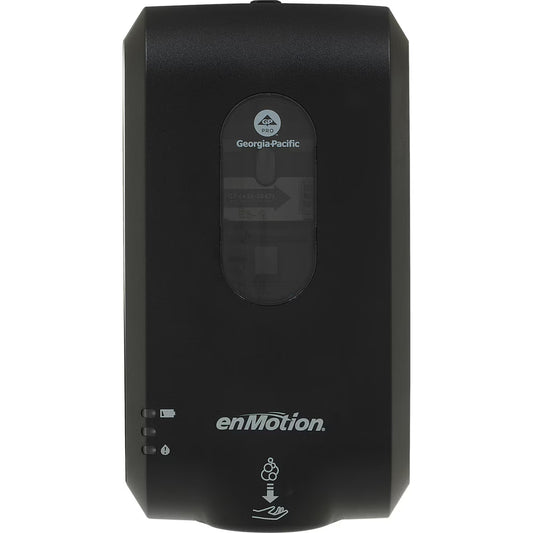 Georgia Pacific Enmotion Gen2 Automated Touchless Soap & Sanitizer Dispenser, Black