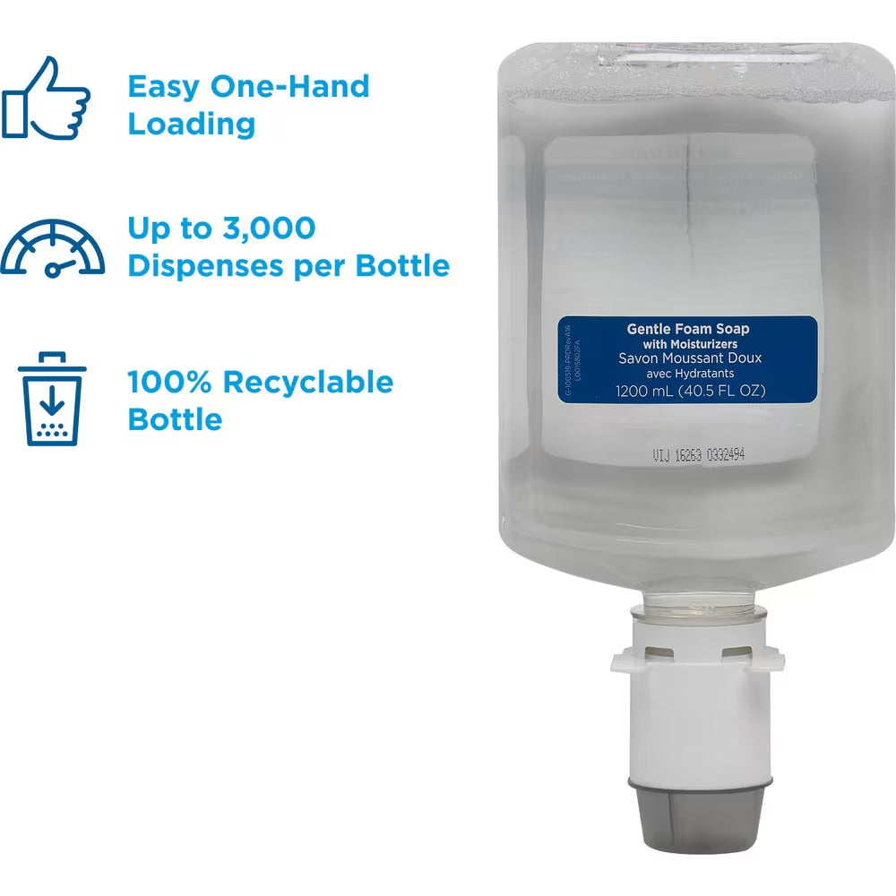 Georgia Pacific Enmotion Gen2 Moisturizing Foam Soap Dispenser Refills, Dye And Fragrance Free